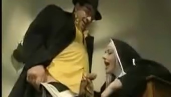 Nun getting banged