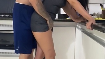 Kitchen Sex With My Wife While She Cleans - Onlyfans Video