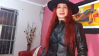 The Gorgeous Milf Goddess Transforms Into A Seductive Halloween Witch
