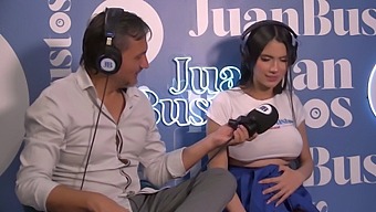 Pregnant Ambarprada With Big Breasts Seeks Full Control In Sex Machine On Juan Bustos Podcast